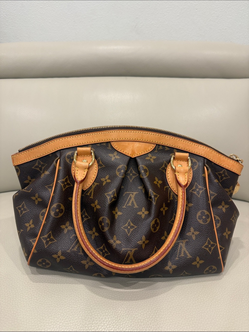 Louis Vuitton Tivoli PM Monogram Canvas Handbag